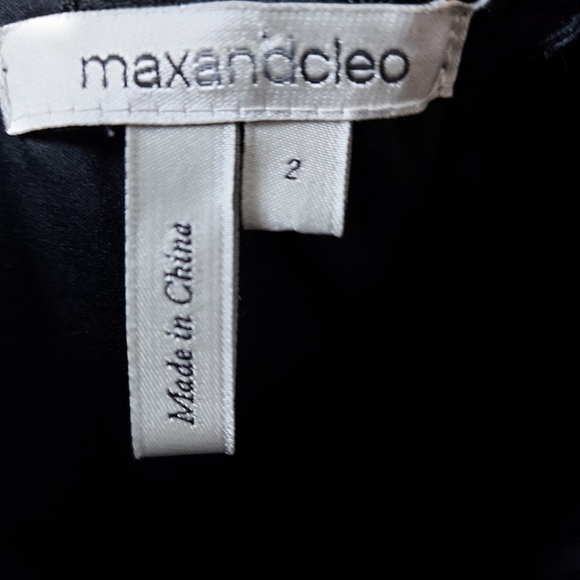 Max & Cleo Black Cassie Dress - Picture 8 of 8